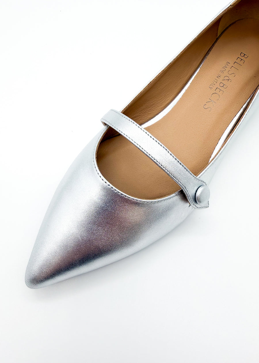 Flat with Strap Silver - Sample Size 37