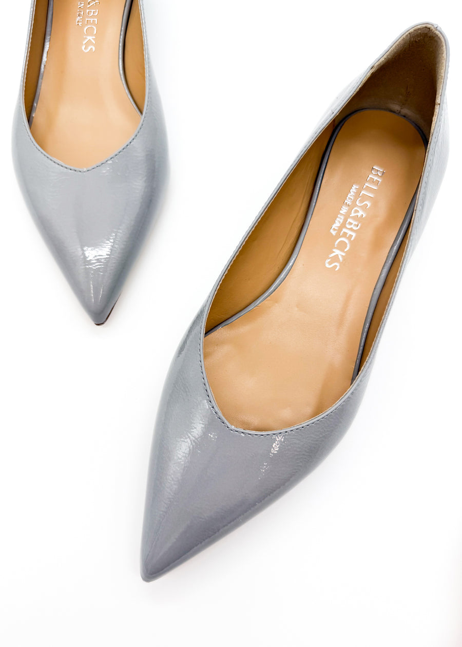 Low Heel Pump Gray - Sample Size 37
