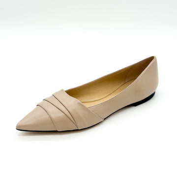 Pleated Flat Light Taupe - Sample Size 37