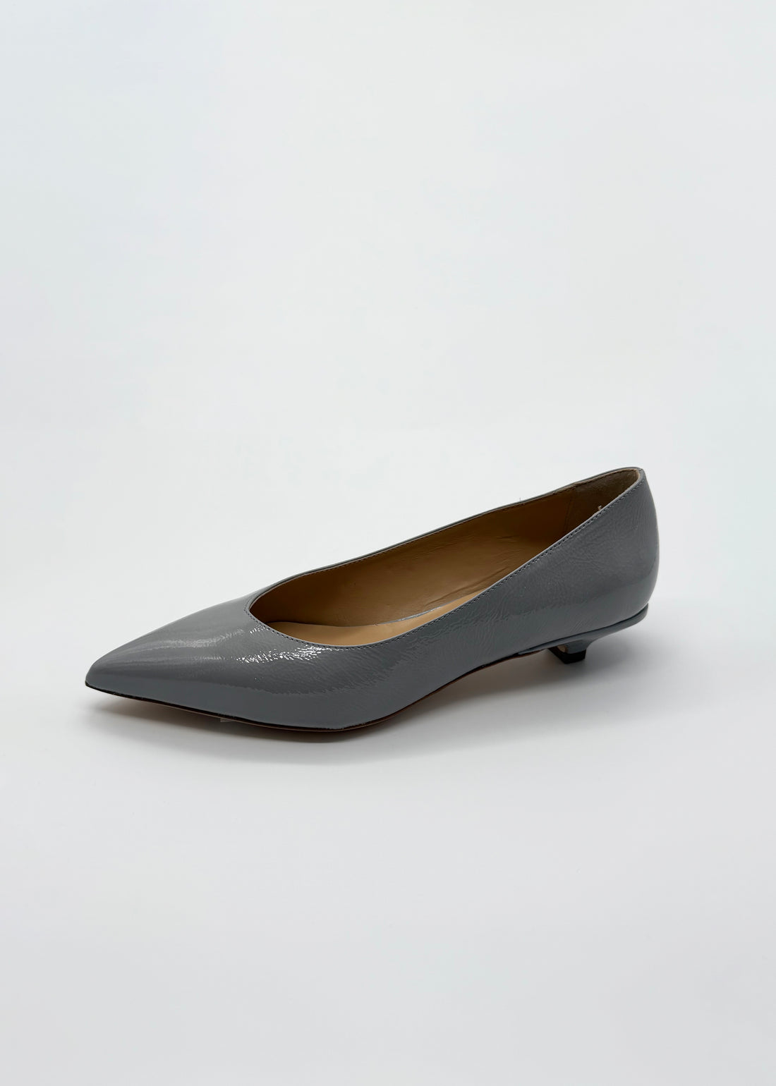 Low Heel Pump Gray - Sample Size 37