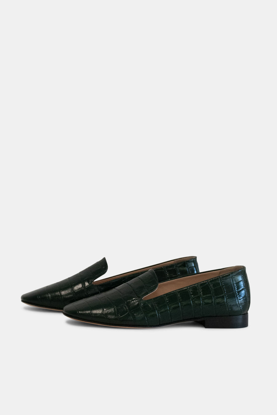 Round Toe Loafer Forest Croco - Sample Size 37